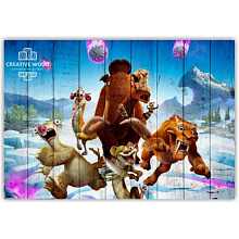 Панно с изображением героев Дисней Creative Wood KIDS KIDS - 15 Ледниковый период